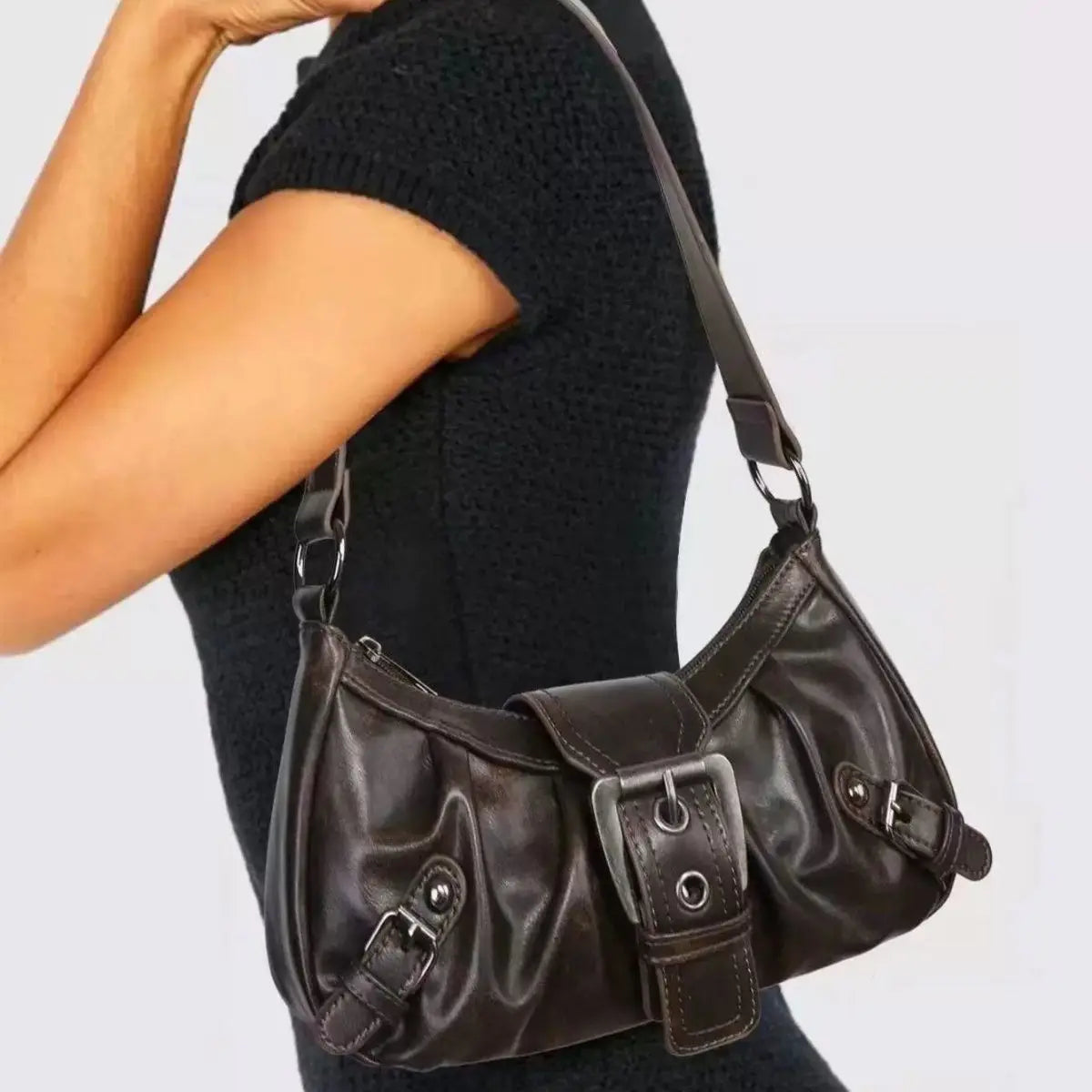 Maillard Vintage Leather Shoulder Bag