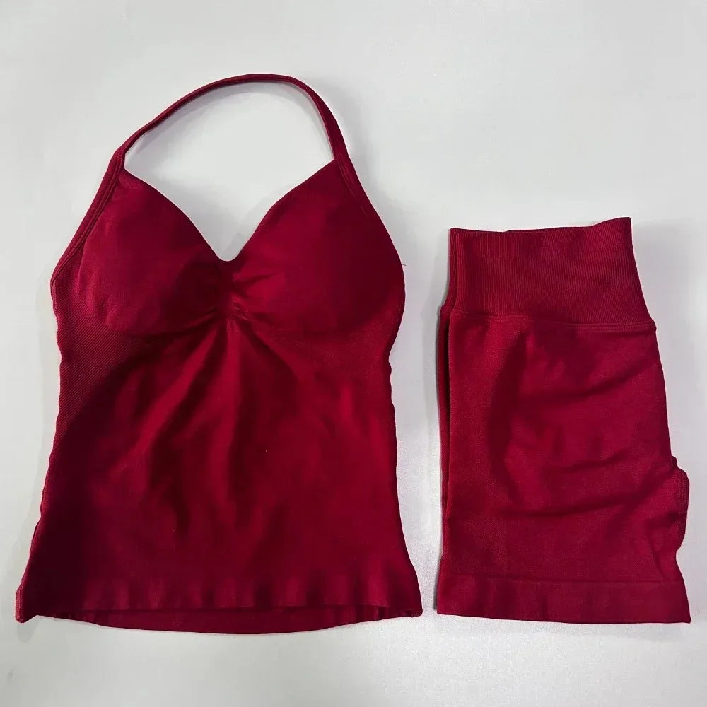 CoreFit Seamless Performance Gym Set